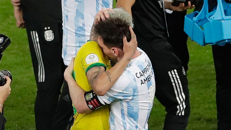 Copa America finalinde Arjantin, Brezilya'yı 1-0 mağlup ederek zafere giderken