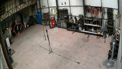 Bursa’da hırsızın iş kazası güldürdü