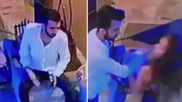 Çağatay Akman’ın eski sevgilisinin kapısına dayanıp darbettiği görüntüleri ortaya çıktı