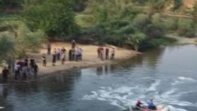 Bursa’da dereye giren kişi boğuldu