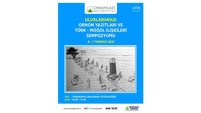 Osmangazi’de ‘Orhon Yazıtları’ zirvesi