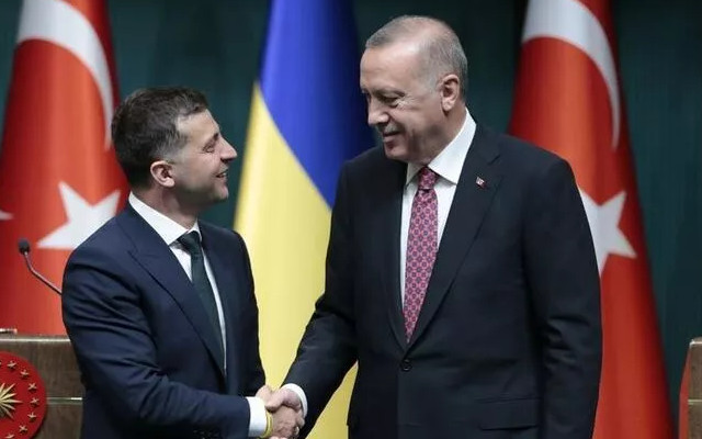 Cumhurbaşkanı Erdoğan, Zelenski ile görüştü