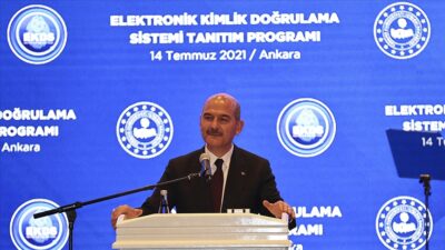 Bakan Soylu, ‘Elektronik Kimlik Doğrulama Sistemi’nin tanıtımını yaptı