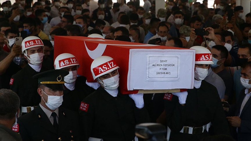 Pençe Harekatı şehidine son görev