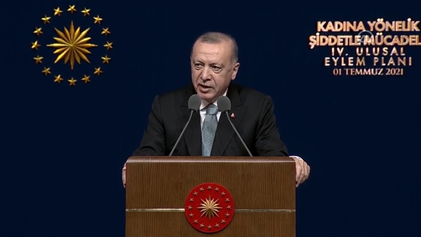 Cumhurbaşkanı Erdoğan ‘Kadına Şiddete Karşı Eylem Planı’nı açıkladı