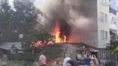 Bursa’da korkutan yangın! Herkes sokağa döküldü…