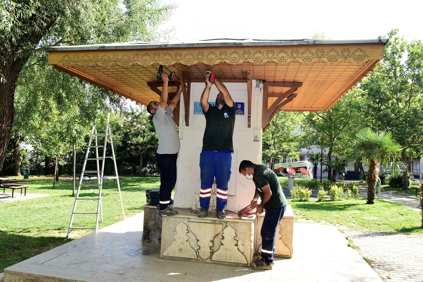 Yıldırım’ın parkları yenileniyor