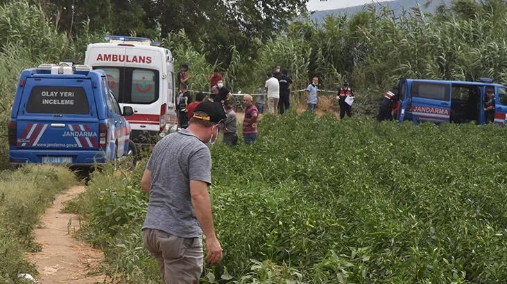 Tarlada başından vurulmuş cansız beden bulundu