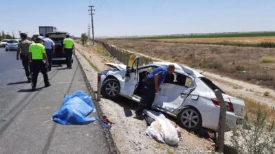 Kahreden görüntü! Baba ile kızı hayatını kaybetti!