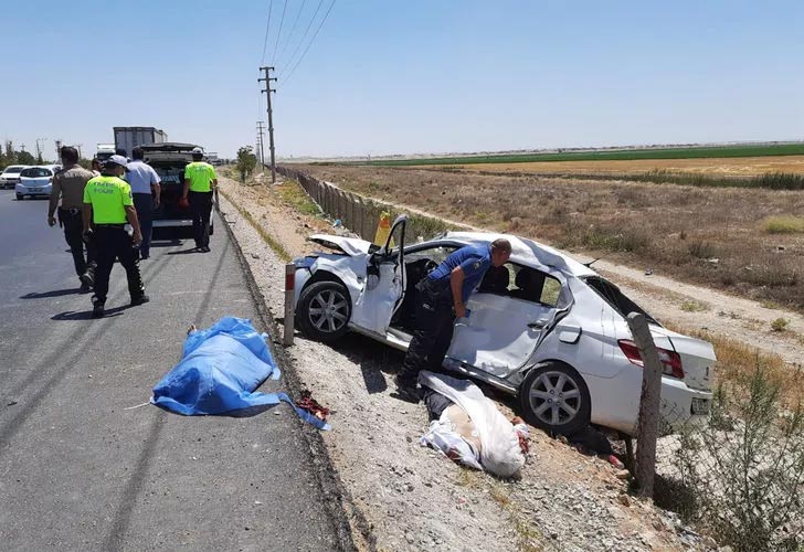 Kahreden görüntü! Baba ile kızı hayatını kaybetti!