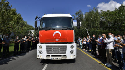 Yangın savaşçıları evlerine döndü