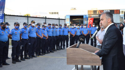 Akdeniz’deki hizmet neferleri Bursa’ya döndü
