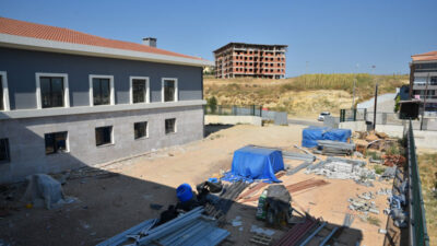 İnegölspor tesislerinde çalışmalar hızlandı