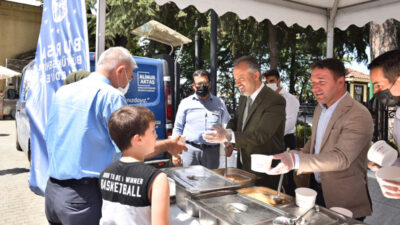 Büyükşehir’den aşure ikramı