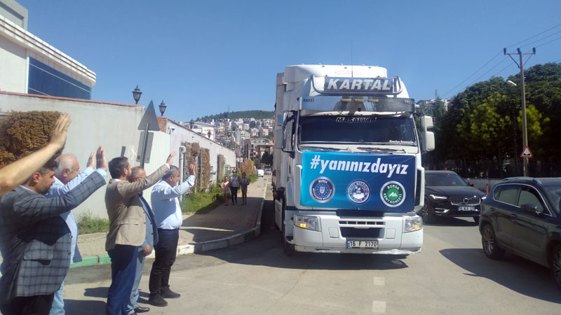 Bursa yardımda yarışıyor Bursa yardımda yarışıyor