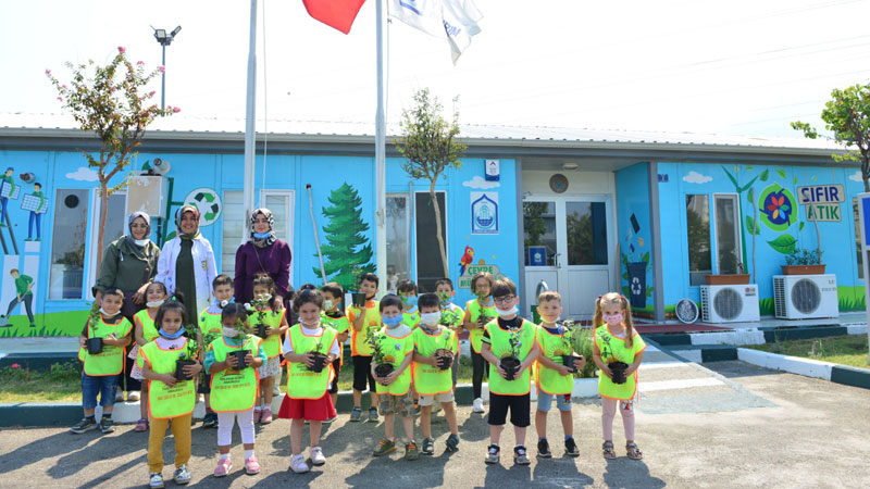 Yıldırım’da miniklere çevre eğitimi Yıldırım’da miniklere çevre eğitimi