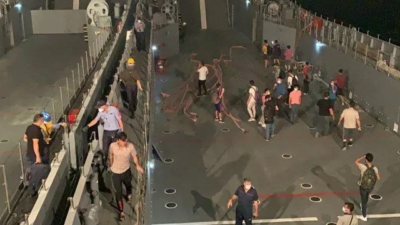 Milas’ta yangın bölgesindeki vatandaşlar tahliye ediliyor