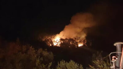 Isparta’daki yangına Dağ Komando Okulu Komutanlığı müdahale edecek