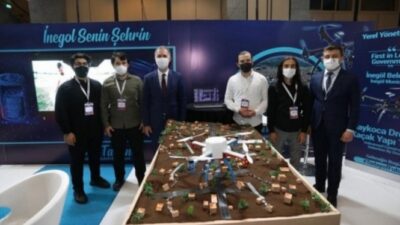 Bursa Baykoca Fezakadı proje takımı Teknofest finalinde
