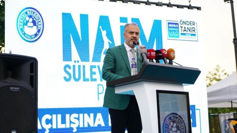 Naim Süleymanoğlu’nun İsmi Kestel’de Ölümsüzleşti Kestel Belediyesi tarafından Yeni Mahalle Konutlar Bölgesi'nde yapımı tamamlanan Naim