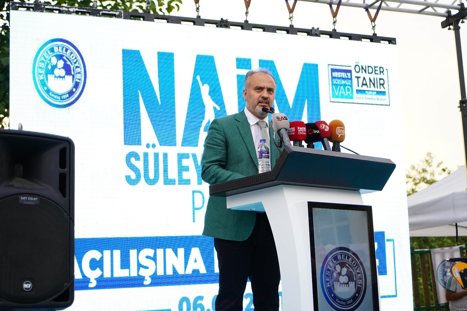 Naim Süleymanoğlu’nun İsmi Kestel’de Ölümsüzleşti