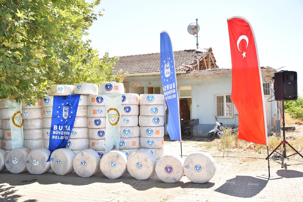 Sel mağduru çiftçiye Büyükşehir’den destek Sel mağduru çiftçiye Büyükşehir’den destek