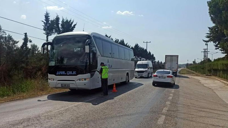 Bursa’da otobüslere sıkı denetim Bursa’da otobüslere sıkı denetim