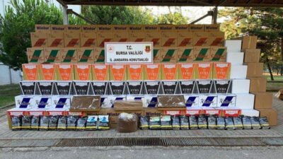 Bursa’da kaçak tütün operasyonu