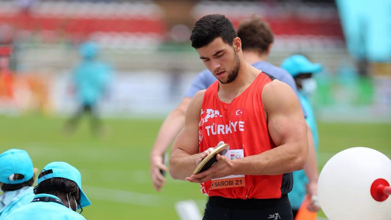 Osmangazi Belediyespor’un milli atleti Enes Çankaya, 20 Yaş Altı Dünya