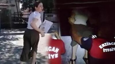 Asansörde mahsur kaldı, KPSS’ye giremedi