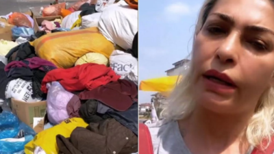Yardımlara isyan etti! “Jartiyerler mi, kullanılmış iç çamaşırları mı…”