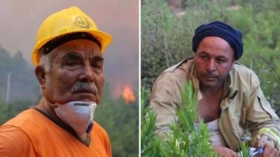 Manavgat’taki yangında yaşamını yitiren 2 orman işçisi için tören düzenlendi