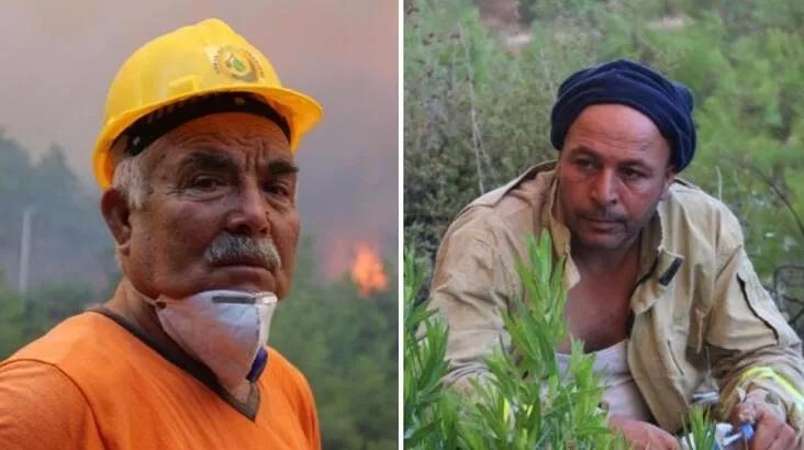 Manavgat’taki yangında yaşamını yitiren 2 orman işçisi için tören düzenlendi