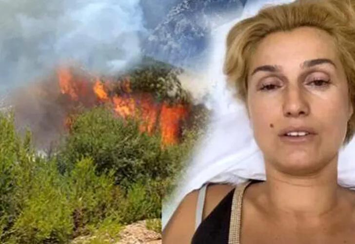 Manavgat yangını sonrası sinir krizi geçiren Tuğba Özay’a tepki yağıyor