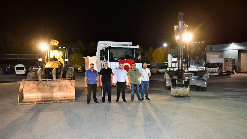 Yıldırım Belediyesi’nden sel bölgesine yardım eli