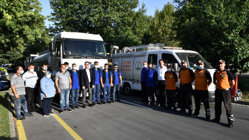Türkiye’nin birçok ilinde devam eden orman yangınlarına müdahale etmek üzere
