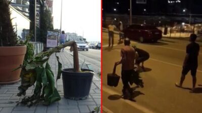 Bursa’da iki grup birbirine girdi