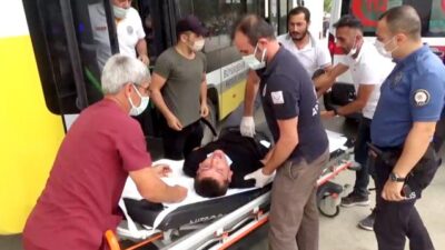 Bursa’da halk otobüsü şoförü araçta fenalaşan yolcuyu hastaneye yetiştirdi