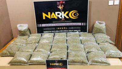 Bursa Polisi’nden uyuşturucu operasyonu