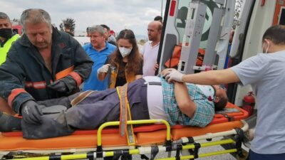 Bursa’da kazada yaralandı, oğlunu sayıkladı