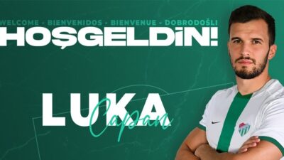 Bursaspor, Luka Capan transferini resmen açıkladı