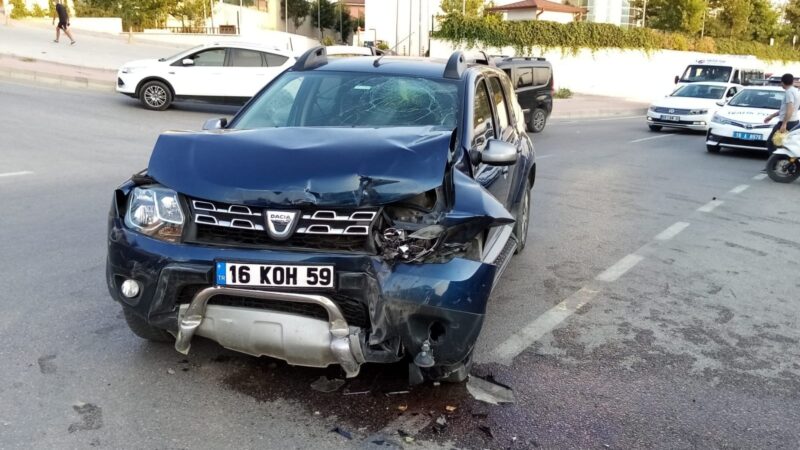 Bursa’nın meydana gelen kazada 1 kişi yaralandı.