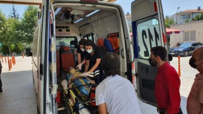 Bursa’da ilkokul öğrencisinin traktörün altında kaldığı anlar kamerada