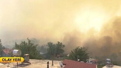 Yangınlar 2 kentte devam ediyor: Manavgat Sırtköy’de alevler evlere yaklaşıyor