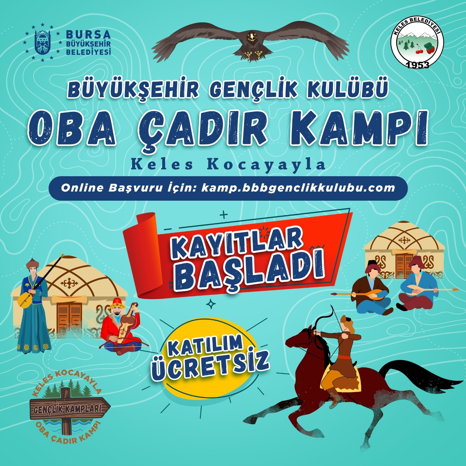 Kocayayla’da kamp başlıyor Kocayayla’da kamp başlıyor