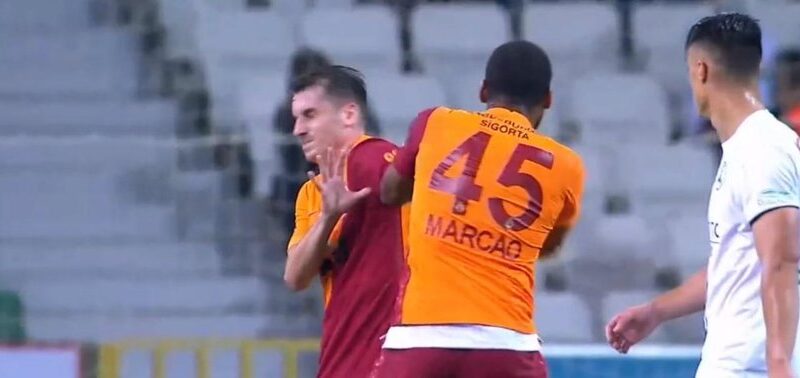 Galatasaray Kulübü, Marcao'nun takımdan ayrı çalışacağını açıkladı.