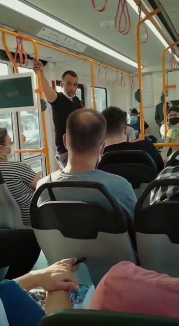 Bursa’da metroya maskesiz bindi, “Özel harekâtçıyım” dedi Bursa’da metroya maskesiz bindi, “Özel harekâtçıyım” dedi