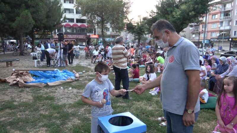 Bursa'nın Gürsu Belediyesi, çocuklara çevre şuuru aşılamak için örnek bir