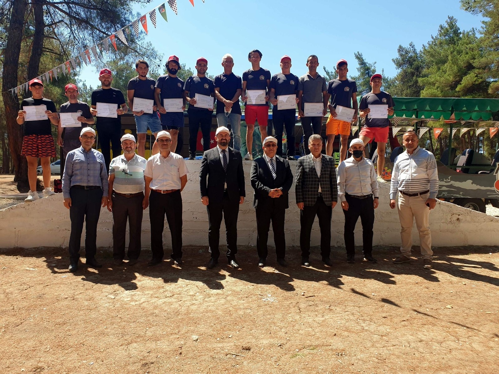 Bursa’da rafting rehberleri sertifikalarını aldı