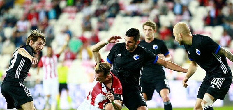UEFA Avrupa Konferans Ligi play-off turu ilk maçında Demir Grup